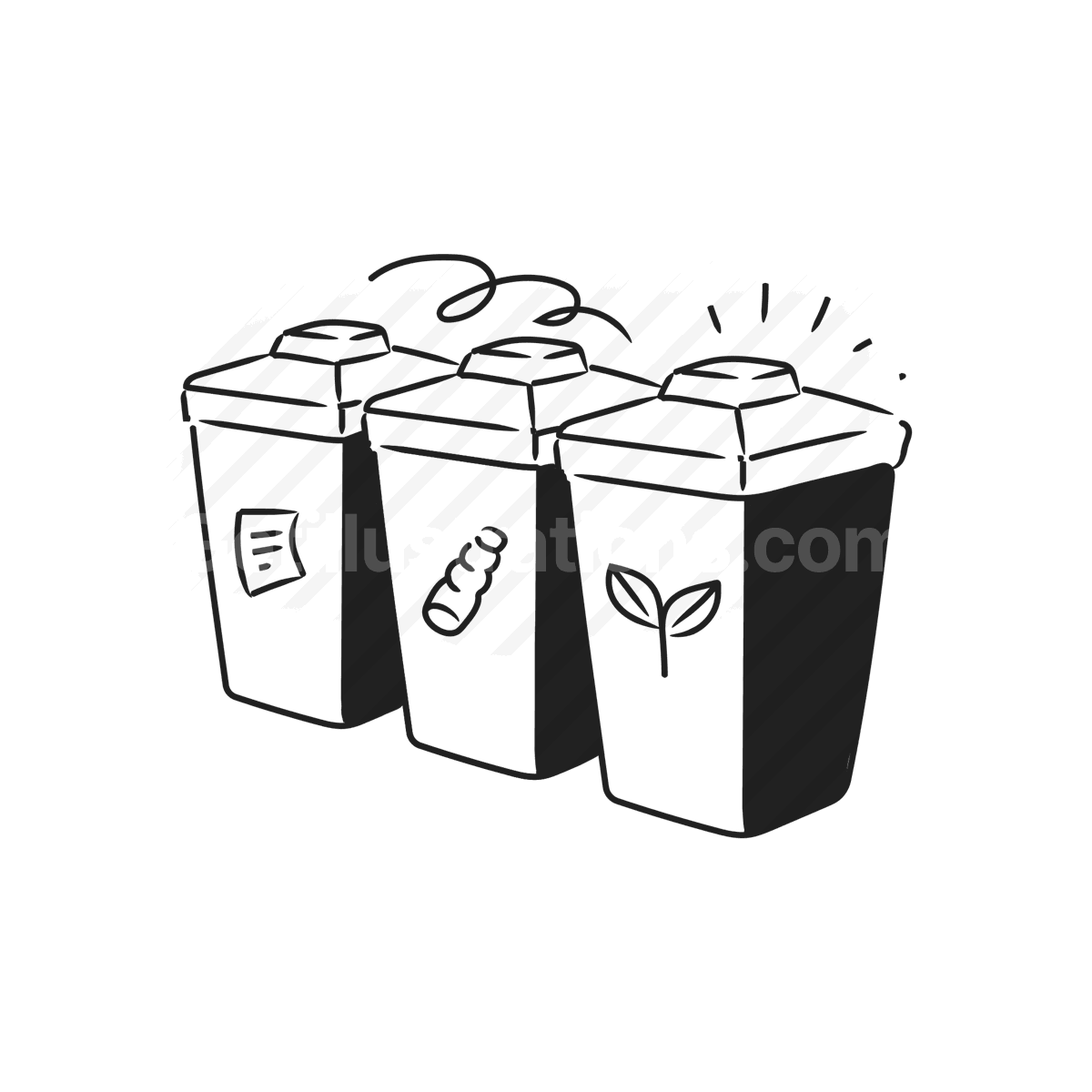 Energy and Industrial  illustration preview image